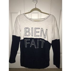 Madewell “Bienfait” shirt